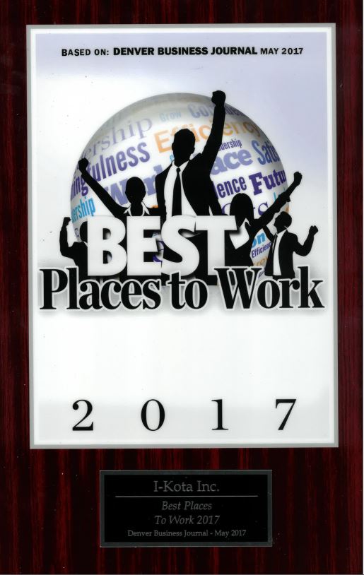 Best Place to Work 2017