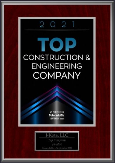 Colorado Biz Top Construction & Engineering Finalist 2021