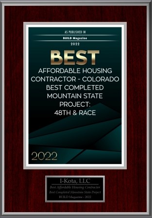 2022 Build magazine Best Affordable Housing Contractor