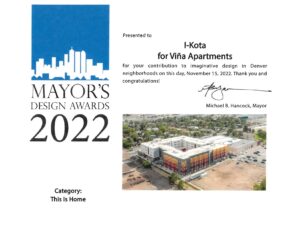 Mayor's Design Award 48th & Race 2022